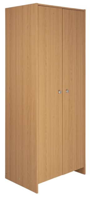 Argos Home Seville 2 Door Wardrobe - Oak Effect - image 1