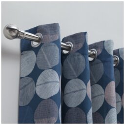 Habitat Skandi Spot Eyelet Curtains - Multi - 117x137cm - thumbnail 2