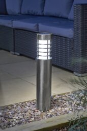 Smart Solar White Solar Bollard Lights - Set of 2 - thumbnail 1