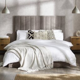 Julian Bowen Eloise Double Wooden Bed - Grey