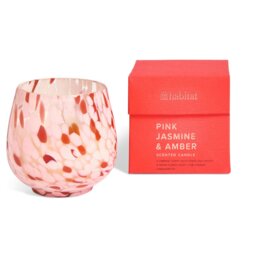 Habitat Confetti Glass Boxed Candle - Pink Jasmine & Amber - thumbnail 2