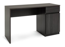Argos Home Jenson 1 Drawer Office Desk - Black & Brown