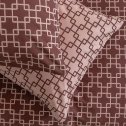 Habitat Geo Trellis Pink Bedding Set - Double - thumbnail 2
