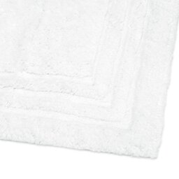 Habitat Deep Pile Small Shower Mat - White - thumbnail 2