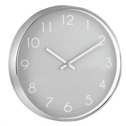 Acctim Elma Analogue Wall Clock - Grey - thumbnail 2