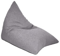 rucomfy Barley Fabric Humbug Beanbag - Grey - thumbnail 1