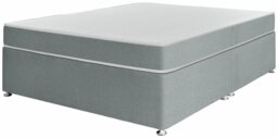 Argos Home Carlton Double Divan Bed - Grey - thumbnail 2