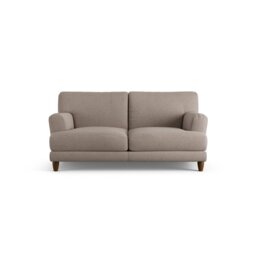 Habitat Askem Fabric 2 Seater Sofa - Mocha - Dark Leg - thumbnail 1