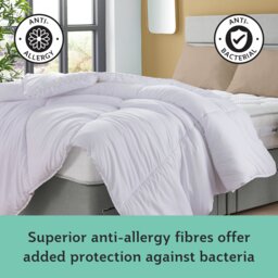 Sealy Anti Allergy Hollowfibre 10.5Tog Duvet - Single - thumbnail 2