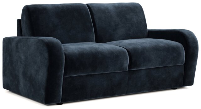 Jay-Be Deco Velvet 2 Seater Sofa Bed - Charcoal - image 1