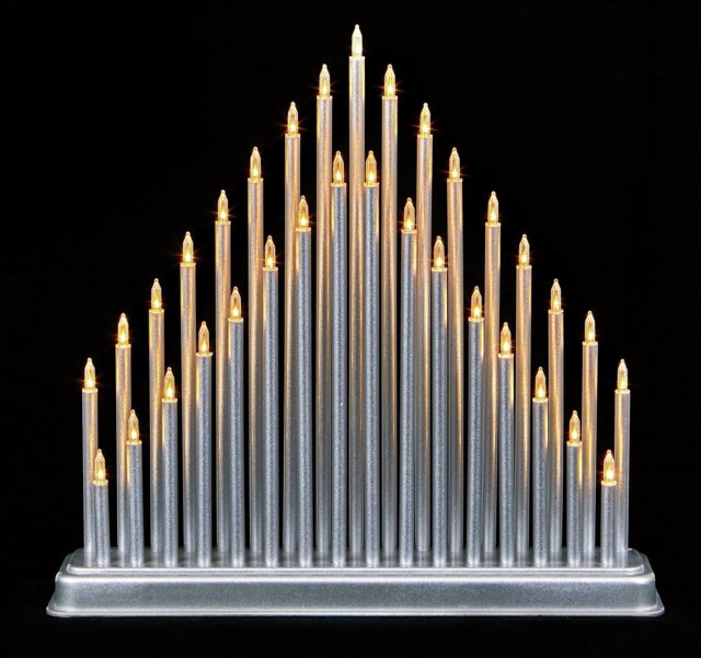 Premier Decorations LED Candle Bridge Christmas Decoration