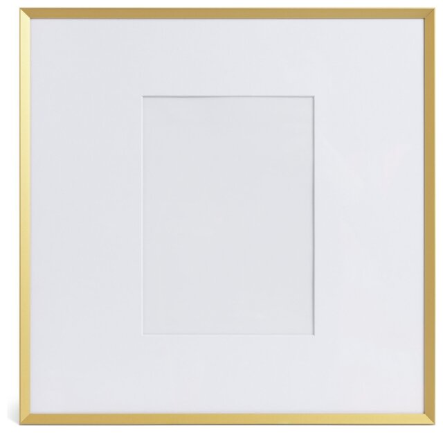 """Habitat Gold Effect Metal Picture Frame - 4x6""""""" - image 1