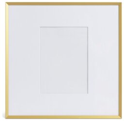 """Habitat Gold Effect Metal Picture Frame - 4x6""""""" - thumbnail 1