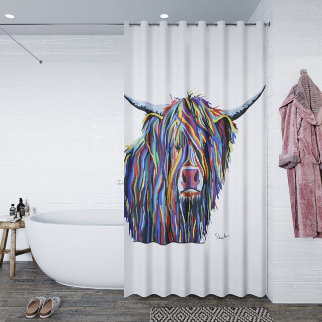 Steven Brown Angus McCoo Shower Curtain - image 1