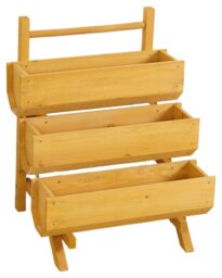 Mcgregor Stepped Timber Garden Planter - thumbnail 2