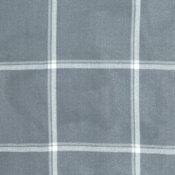 Habitat Square Check Fully Lined Eyelet Curtains - Grey - thumbnail 2