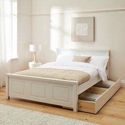 Argos Home Grayson Double with Storage Bed - White - thumbnail 2