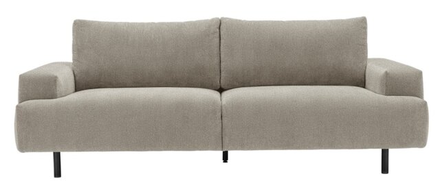Habitat Julien Fabric 3 Seater Sofa - Beige - image 1