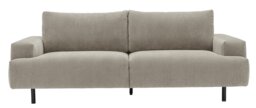Habitat Julien Fabric 3 Seater Sofa - Beige - thumbnail 1