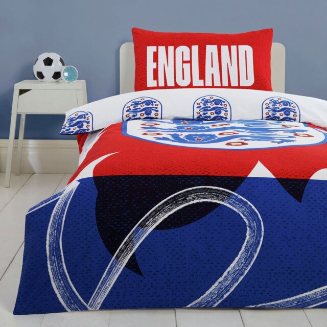 England FC Kids Blue Bedding Set - Single - image 1