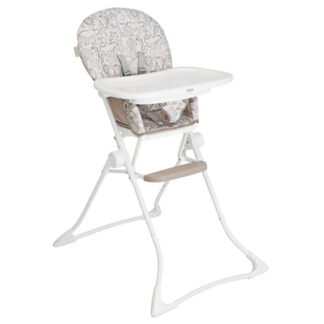 Graco Minilite Compact Folding Highchair - Safari - image 1