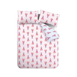 Sassy B Lobster Stripe Pink Bedding Set - Single - thumbnail 2