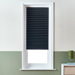 Home Essentials Blackout Black Temporary Blind - 120cm - thumbnail 1