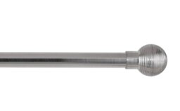 Argos Home Steel Extendable Curtain Pole - 110cm - 300cm - thumbnail 1