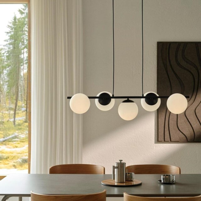 Nordlux Lilly 5-spot Pendant Light - Black - image 1