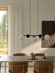 Nordlux Lilly 5-spot Pendant Light - Black - thumbnail 2