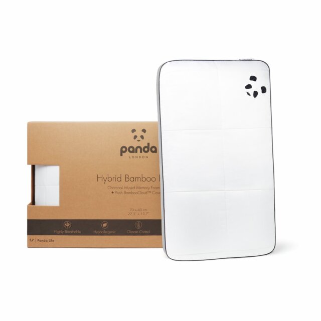 Panda Hybrid Memory Foam Bamboo Pillow - image 1