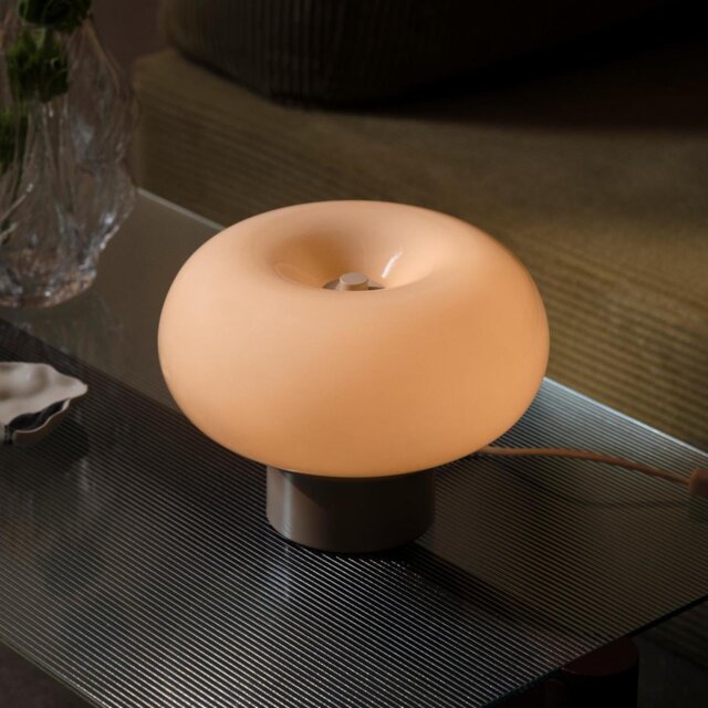 Nordlux Malti Glass Table Lamp - Beige - image 1