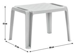 Bica Kids Yellow Plastic Table - thumbnail 2