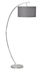 Argos Home Clane Arch Floor Lamp - Grey - thumbnail 1