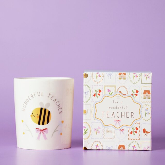 Widdop Love Life Ceramic Scented Candle 190G - Teacher - image 1