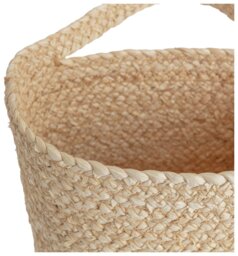 Habitat Corn Husk Woven Hanging Basket - Natural - thumbnail 2