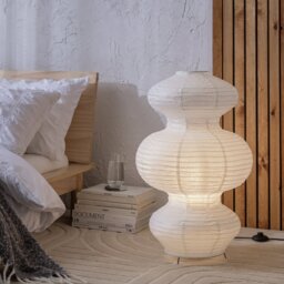 Habitat Sala Paper 3 Tier Floor Lamp - White - thumbnail 2