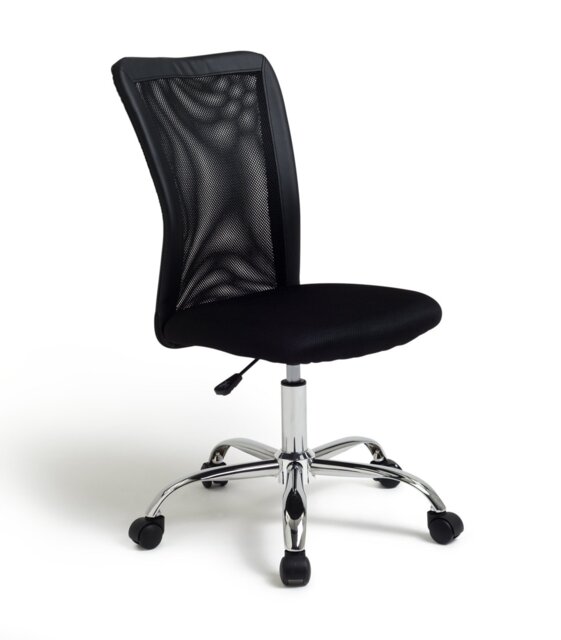 Argos Home Reade Mesh Office Chair - Black - image 1