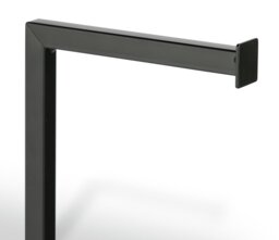 Argos Home 3-in-1 Toilet Roll Holder - Black - thumbnail 2