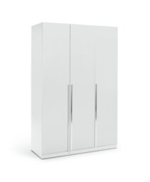 Habitat Munich 3 Door Wardrobe - White - thumbnail 1