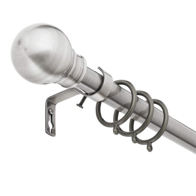 Argos Home Steel Extendable Curtain Pole - 110cm - 300cm - image 1