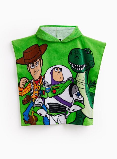 Toy Story Character Towel Poncho One Size - image 1