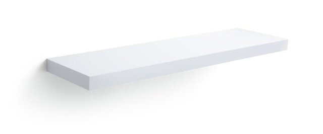Argos Home Jak 80cm Floating Shelf - White Gloss - image 1