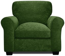 Argos Home Taylor Fabric Chair - Green