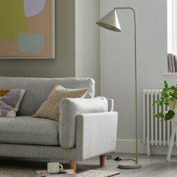 Habitat Cone Adjustable Floor Lamp - Sage - thumbnail 1