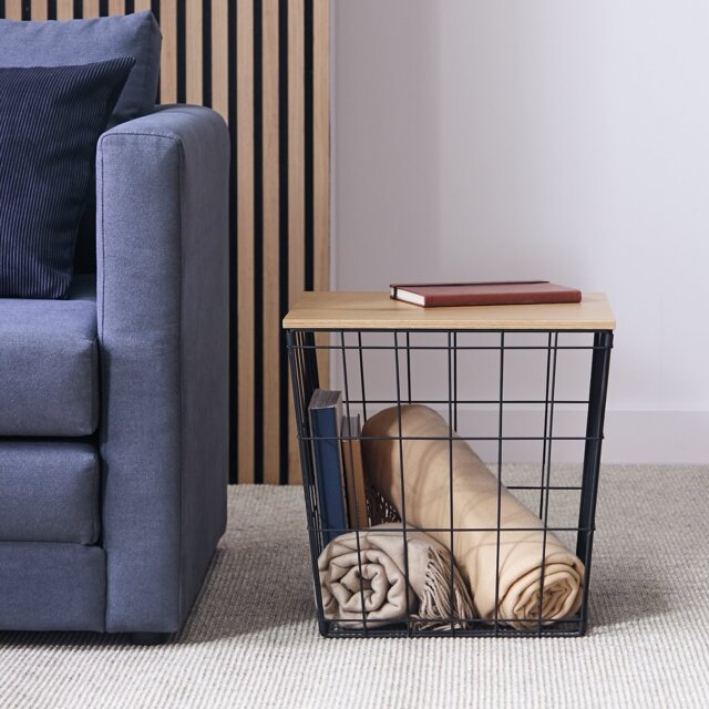 Argos Home Porter Side Table - Natural - image 1