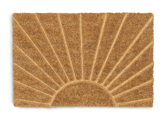 Argos Home Sunshine Natural Short Pile Doormat - 60x40cm - image 1