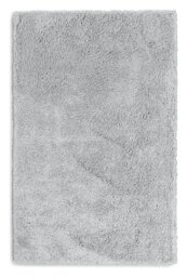 Habitat Noodle Plain Grey Shaggy Rug - 160x230cm - thumbnail 2