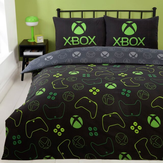 Xbox Black Kids Bedding Set - Double - image 1