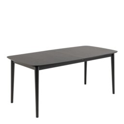 Furniture To Go Montreux Ext 6 Seater Dining Table - Black - thumbnail 2